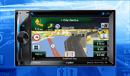 The built-in NAVTEQ mapping keeps you on track.