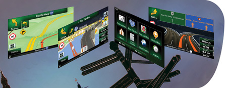 Built-in navigation system with 12 million POIs