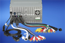 4V / 6-channel audio pre-out