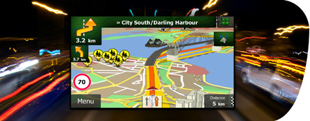 Get there in style with GPS navigation and rich support functions