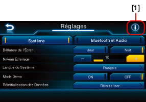 System screen