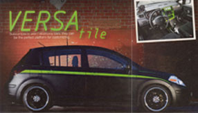 September 2008

Car Audio and Electronics Magazine

VERSAtile; Clarion shows that for well under 1000 bucks your system can go a long way.  