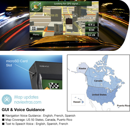 Get There in Style with GPS Navigation and Rich Support Functions