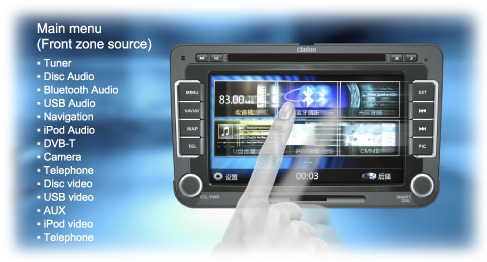 Clarion China | NX403CBR