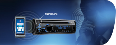 通过 Parrot Bluetooth 进行免提通话，轻松访问电话簿并使用音频串流