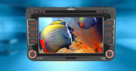 WVGA 电子 LCD 显示器