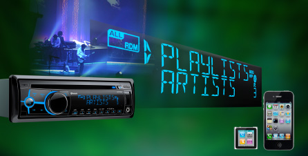 与 iPhone 和 iPod 的完美连接使您流畅享受娱乐活动