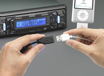 可直接操作 USB iPod®