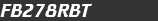 FB278RBT