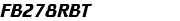 FB278RBT