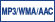 MP3/WMA/AAC