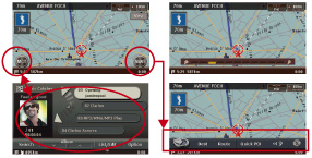 Smart, simple and direct control on touch-panel display