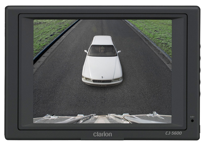 TAROU 　clarion モニター　CJ-5605A 電源配線　カメラ CJ-5605A clarion TAROU clarion モニター CJ-5605A 電源配線 カメラ