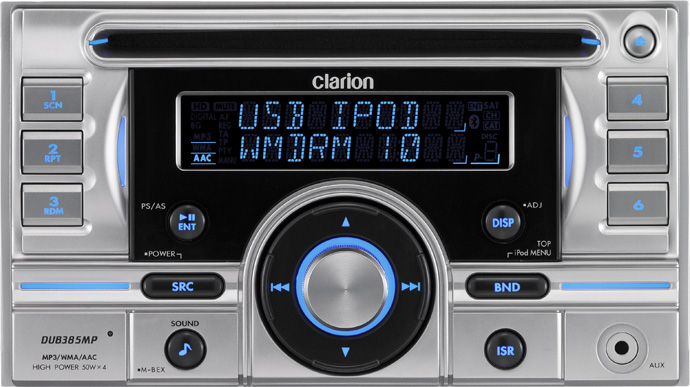 ✨Clarion ✨DMB165/MDLP/AUX/2DサイズCD&MDデッキ