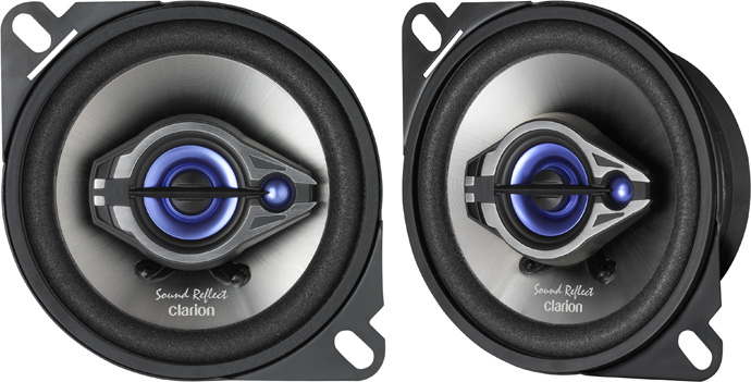 ファッションなデザイン Clarion QD オーディオスピーカー 7 カー