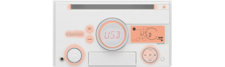 ◆クラリオン DUB275MP　2DIN/CD/USB/フロントAUX