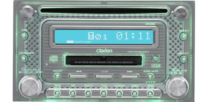 アゼスト DMZ636MP clarion イルミ12色当時物 クラリオン - メルカリ