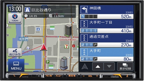 Clarion　NXR16 　カーナビ Clarionクラリオン | NXR16