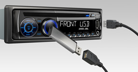 Priekinis USB lizdas