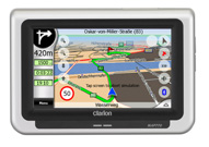 MAP770 Navi Screen