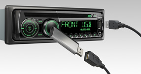 Främre USB