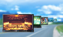 Built-in DVB-T tuner keeps everybody entertained.