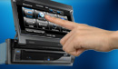 Touch panel controlled GUI