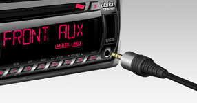 Front auxiliary input