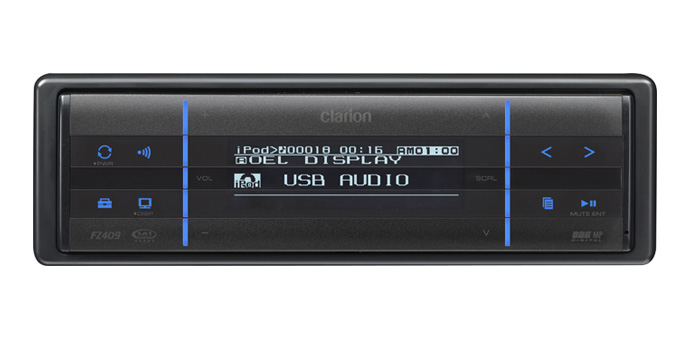clarion製24v車用Bluetooth/USB/AUXチューナー Clarion Mexico & Latin America | FZ409