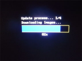 <b>7. </b>The update with start automatically.