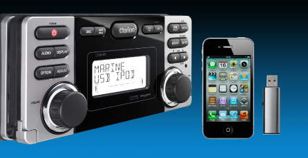 Control de iPod y iPhone® <sup>®</sup> conectados por USB mediante el control remoto alámbrico