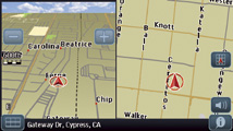 2D/3D split screen